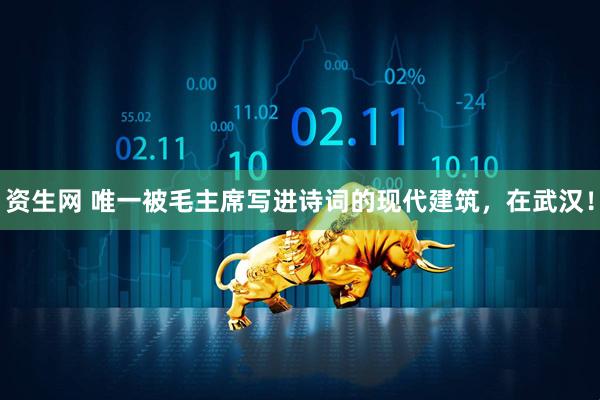 资生网 唯一被毛主席写进诗词的现代建筑，在武汉！