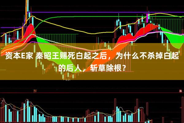 资本E家 秦昭王赐死白起之后，为什么不杀掉白起的后人，斩草除根？